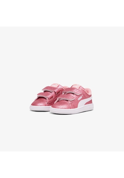 Puma Smash 3.0 Glit Glam V Çocuk Beyaz Spor Ayakkabı 026 394688 Beyaz