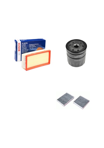 Bosch Filtre Bakım Seti Citroen C4 1.2 2014+ 82 Beygir Hmz Hava + Yağ F. + Polen Filtre Sardes