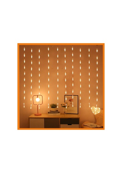 3 Metre 150cm 10 Saçaklı Yağmur Led Eklemeli Yılbaşı Süsü/hediyelik Günışığı