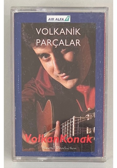 Volkan Konak Volkanik Parçalar Kaset Orjinal Dönem Baskı