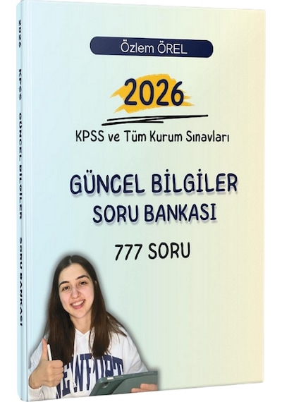 Dizgi Kitap 2026 Kpss Güncel Bilgiler Soru Bankası - Özlem Örel Dizgi Kitap