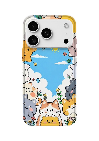 İphone 17 Pro Uyumlu Baskılı Şeffaf Telefon Kılıfı Koleksiyon: Kawaiimilk Dreamies 4