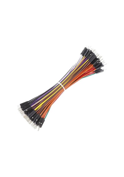 20 Cm Erkek/erkek Jumper Kablo 40 Lı Paket