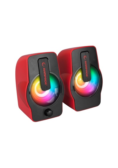 Rampage Rms-G7 Falsetto 2.0 6 Watt Rgb Ledli Kırmızı Multimedia