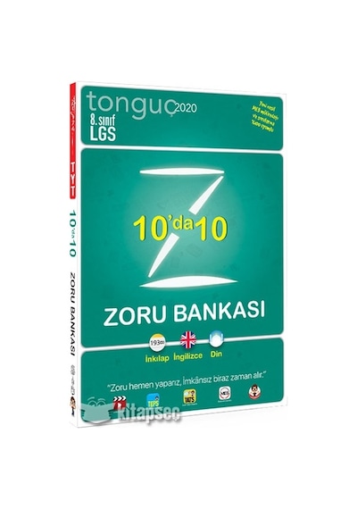 Tonguç 8.Sınıf 10Apos;Da 10 Zoru Bankası N11.65249