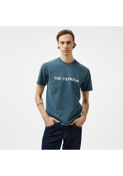 The Kooples Classic Erkek Mavi T-shirt