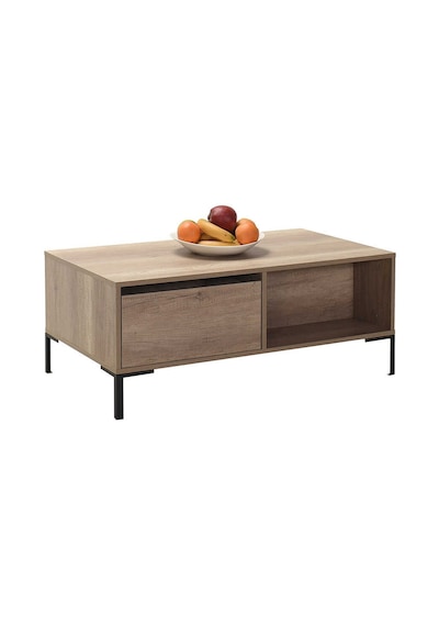 Cube Dikdörtgen Orta Sehpa-açık Ceviz Tori 103x42x60 Cm Gxyxd