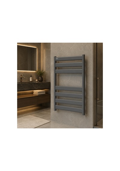 Alüminyum Mat Gri 50x70 Petsa Slim Havlupan
