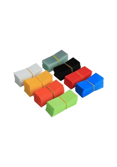 18650 İçin Renkli Makaron - Shrink Pvc 50-Koyu Mavi