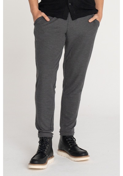 Jack & Jones Erkek Eşofman Altı - Tace - 12268444 Dark Grey Melange