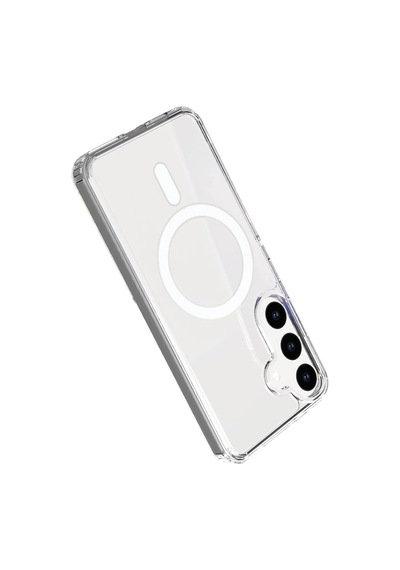 Samsung Galaxy Uyumlu S26 Magneticsafe Şeffaf Silikon - Şeffaf Bzsxx00 1