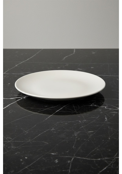 6'lı Ellips Oval Kayık Tabak 36cm Krem Rinart