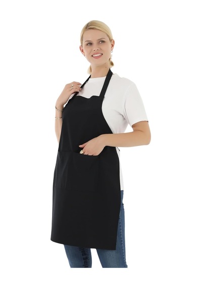 Erkek Ve Kadınlar İçin - Şef, Aşçı, Kafe, Bbq, Kuaför Önlüğü Apron 80 X 60 Cm Large Rahat Tüm Bedenler Bel B Diğer