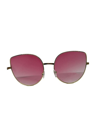 Vintage Fashion Hafif Unisex Güneş Gözlüğü Güneş Gözlüğü Pembe Oval Çerçeve Dma20 Rose Gold