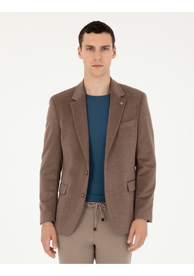 Pierre Cardin Erkek Açık Kahverengi Ceket 50296409-vr002 Açık Kahverengi
