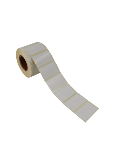 Renkli Zemin Baskılı Kuşe Rulo Etiket 50mm X 30mm 1000 Adet