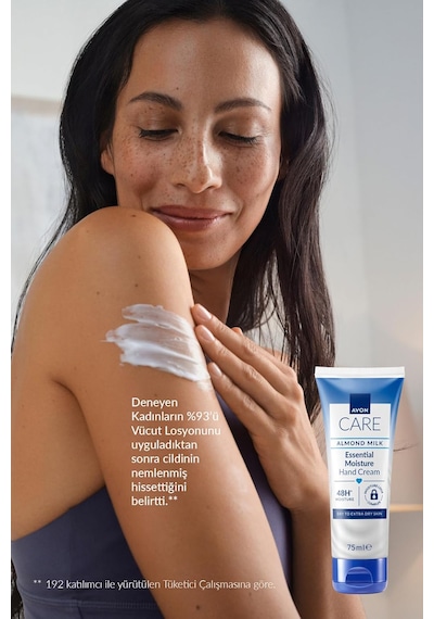 Avon Care Badem Sütü İçeren Yoğun Nemlendirici El Kremi 75 Ml Badem Sütü