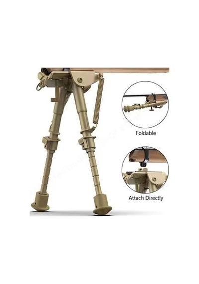 Üstün Metal Alaşım Yaylı Bipod Çatalayak Çok renkli 21016415