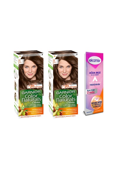 Garnier Color Naturals Set Boya 5 Açık Kahve 2 Adet