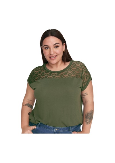 Only Kadın T-shirt 15197908 Haki