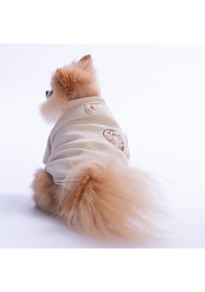 Pawstar 26749 Ekru Donut Vienna Rib Kaşkorse Sweatshirt-21650