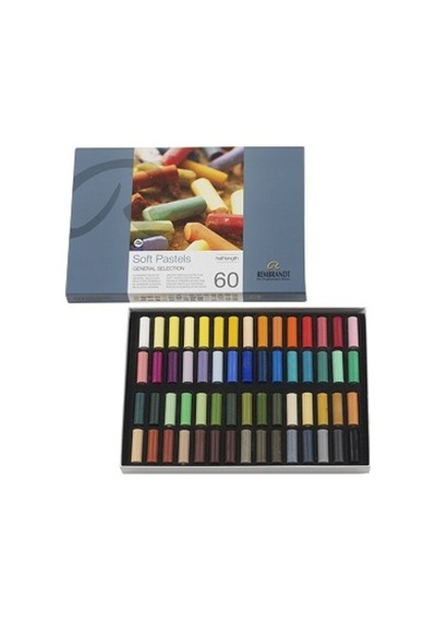 Talens Rembrandt Soft Pastel Boya 60 Renk Yarım Boy N11.6495