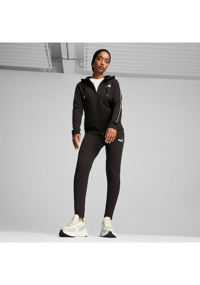 Puma Metallic Kadın Eşofman Takımı 683046 01 Siyah