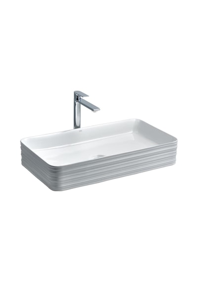 Eva Banyo Lena E-2106 Tezgah Üstü Porselen Lavabo