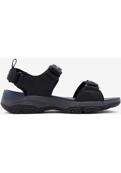 Skechers Tresmen - Ryer Erkek Siyah Sandalet 205112 Blk Siyah