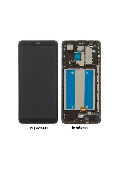 Teknonet Samsung Galaxy A01 Core Uyumlu Lcd+dokunmatik+çıtalı - Siyah