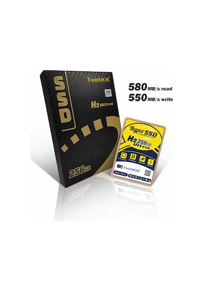 Twinmos H2 Ultra 2.5" 256 GB 580/550 SATA 3 SSD
