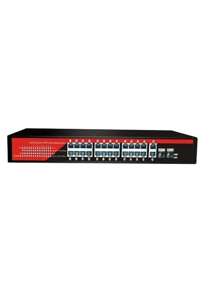 Ezcool Ez-24psf-sfp 24port 24fe2ge2sfp Gigabit Poe Switch 320w