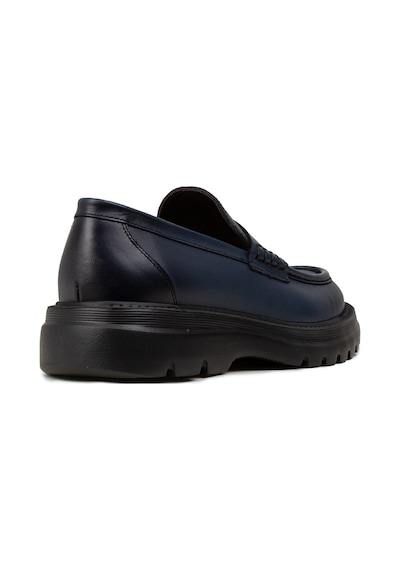 Deery Erkek Mavi Hakiki Deri Loafer Ayakkabı - 02006mmvıe01 Mavi