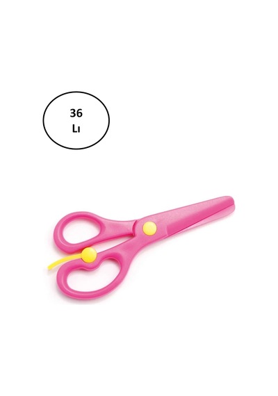 Mas 698 Plastik Çocuk Makası 36'lı - Cbt8740-6113