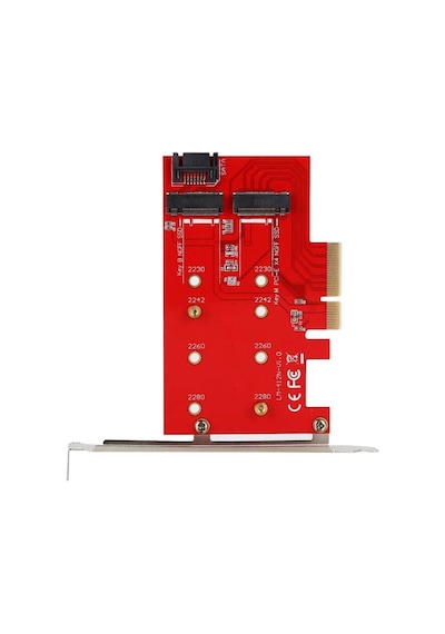 Wozlo M.2 Nvme Ngff B+m Key Ssd To Pci-e X4 Express Kart 4x Çevirici Dönüştürücü
