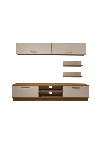 Decoraktiv Eko 5b Mdf Dvd Tv Ünitesi Tv Sehpası Pera - Beyaz