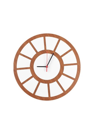 Sublimasyon Mdf Duvar Saati 12 Fotoğraflı 34 Cm Çok Renkli