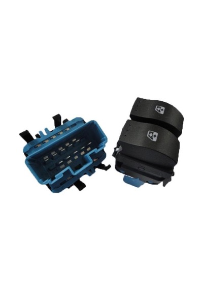 Cam Kaldırma Anahtarı Ön Sol Mavi Renault Megane 2 Scenic 2 Grans Scenic 2 10 Fiş 8200107772 700060 Proswitch