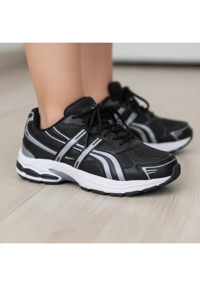 Tuğba Ortopedi 389 Genç Rahat Sneaker Siyah