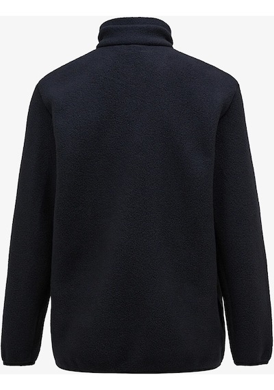 Peak Performance Fleece Snap T-neck Erkek Siyah Sweatshirt G78899010-10011 Siyah