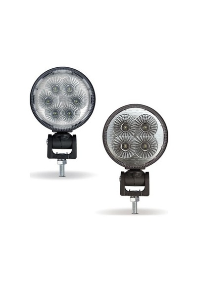 Serko 4 Led Cr 120mm Led Çalışma Lambası Yuvarlak Düz Cam 0001.3718.000