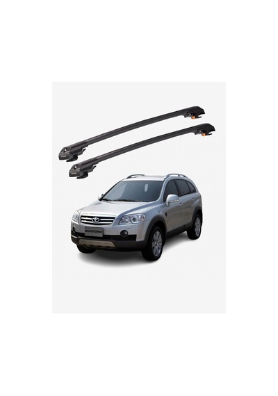 Daewoo Wınstorm Maxx 2006-2011 Trx1 Thunder Carrier Kilitli Ara Atkı Taşıyıcı Tavan Barı Siyah