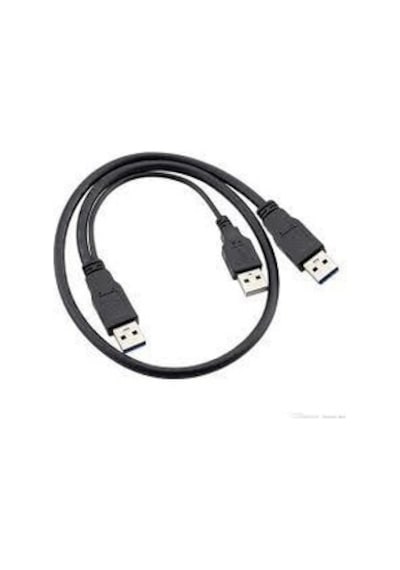 Usb y kablo 70 cm erkek erkek usb y kablo