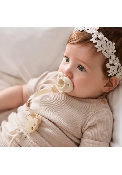 Tgm Baby Ultra Premium Silikon Kalpli Emzik Plus Krem