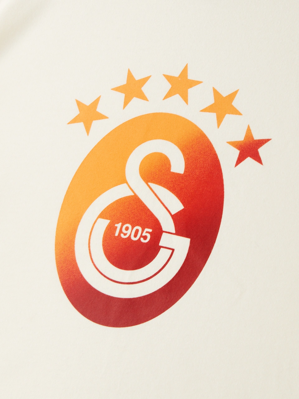 Gsstore Galatasaray Degrade 5 Yıldız Çocuk T-shirt C251394 Ekru
