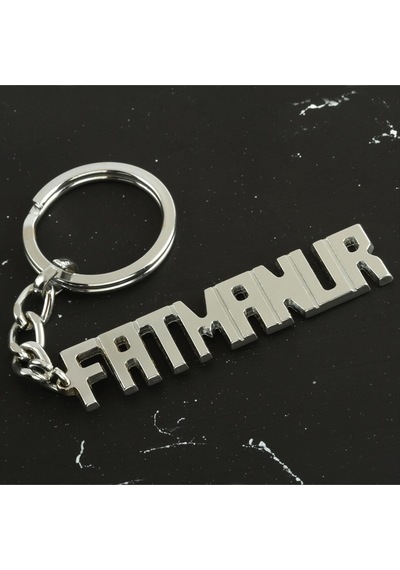 Techmrt Fatmanur İsimli Anahtarlık-