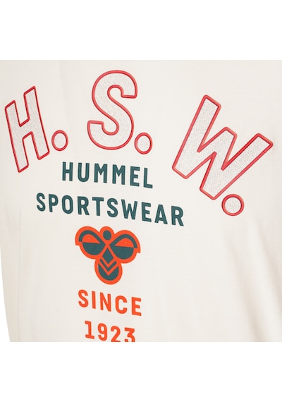 Hummel Hayes Kısa Kollu Tişört 912100-9157 Beyaz