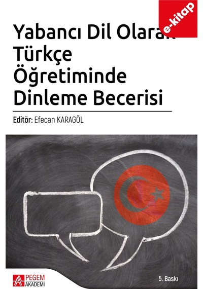 Yabancı Dil Olarak Türkçe Öğretiminde Dinleme Becerisi E-kitap