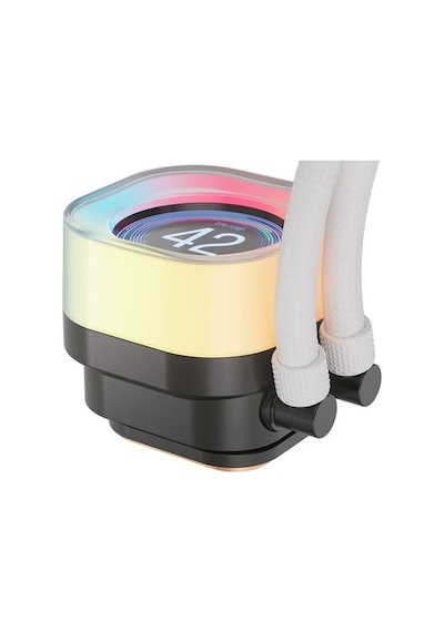 Corsaır 240mm Tıtan 240rx Lcd Cw-9061025-ww Am5-1851p Rgb Sıvı Soğutmalı İşlemci Fanı Beyaz