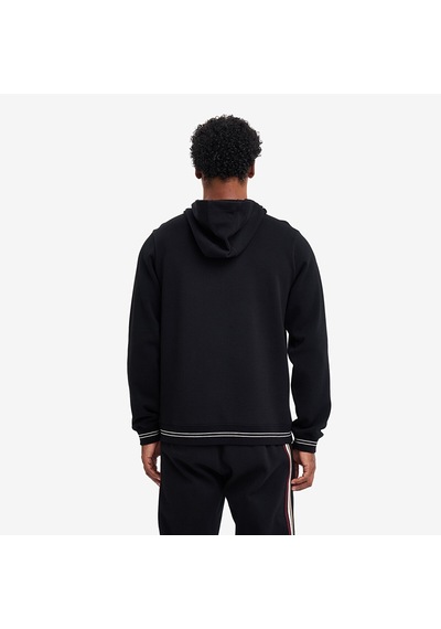 Lescon Siyah Erkek Fermuarlı Kapüşonlu Sweatshirt 26n-1130